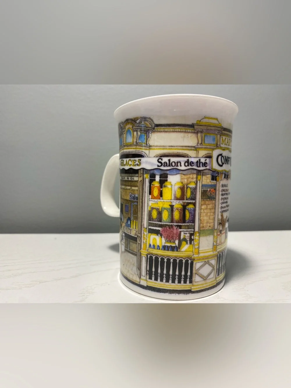 Au Coin De La Rue Richard Partis Mug Dunoon